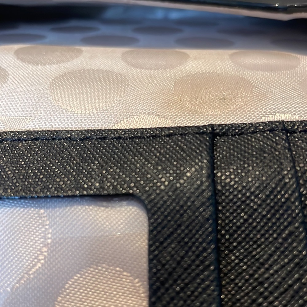 Kate Spade ♠️ Cedar Street Tech Wristlet 8ARU1099 black saffiano leather - Picture 7 of 10